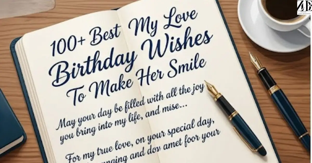 100+ Best My Love Birthday Wishes To Make Her Smile
