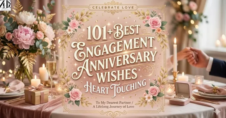 101+ Best Engagement Anniversary Wishes Heart Touching