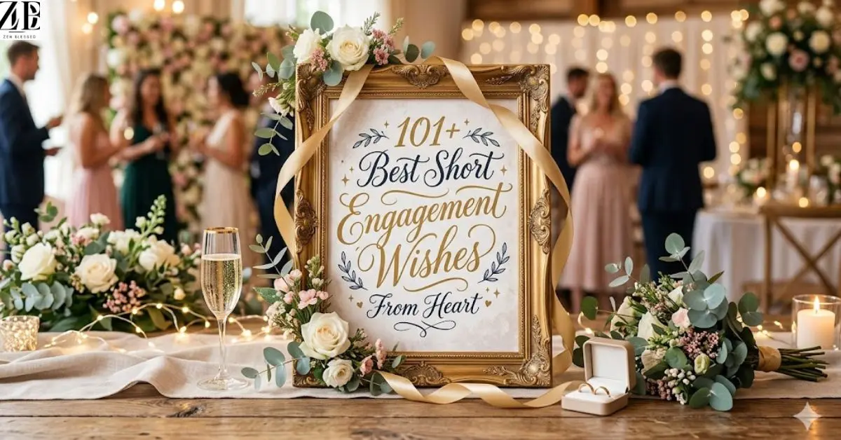 101+ Best Short Engagement Wishes From Heart