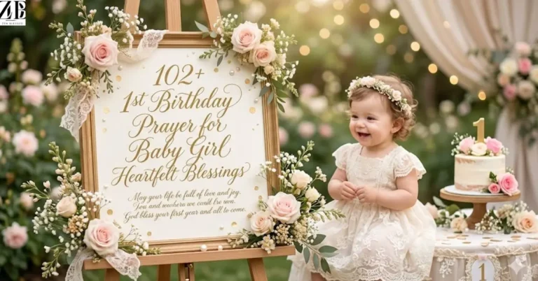 102+ 1st Birthday Prayer for Baby Girl Heartfelt Blessings