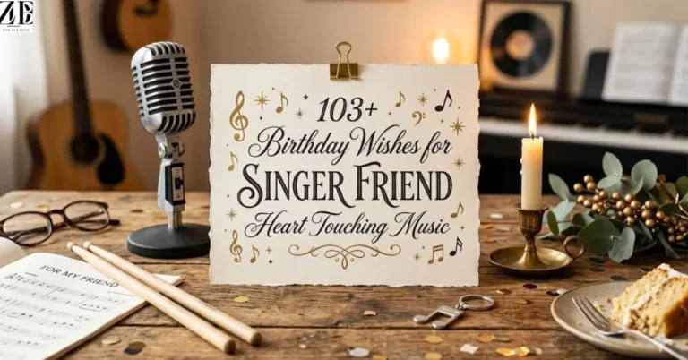 103+ Birthday Wishes for Singer Friend Heart Touching Music