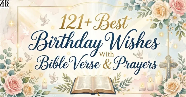 121+ Best Birthday Wishes With Bible Verse & Prayers