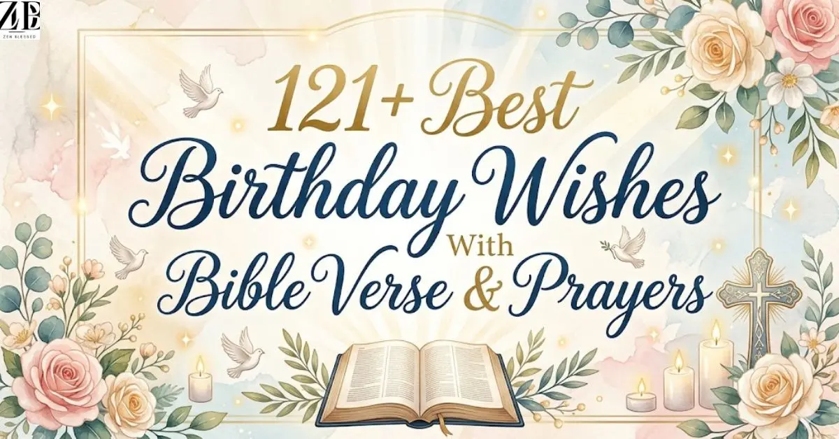 121+ Best Birthday Wishes With Bible Verse & Prayers