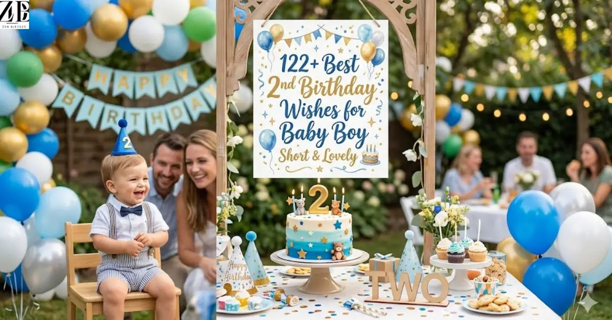122+ Best 2nd Birthday Wishes for Baby Boy Short & Lovely