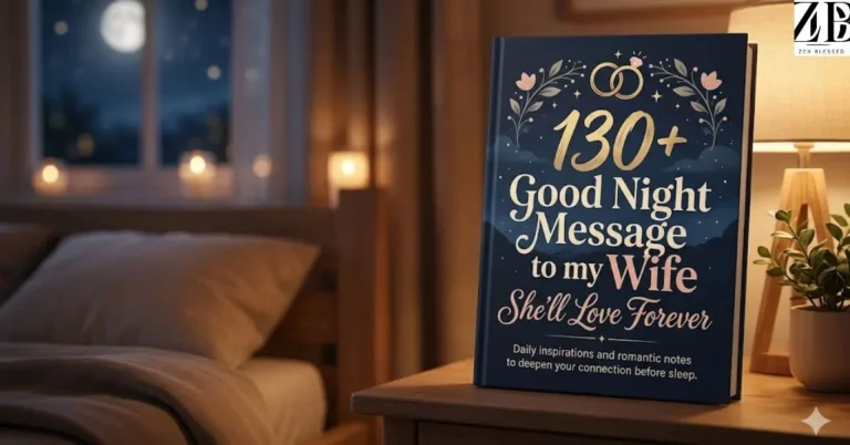 130+ Good Night Message to my Wife She'll Love Forever