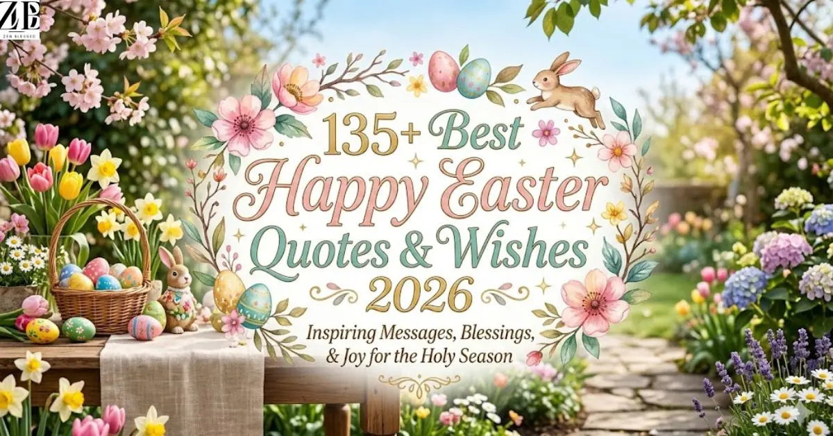 135+ Best Happy Easter Quotes & Wishes 2026