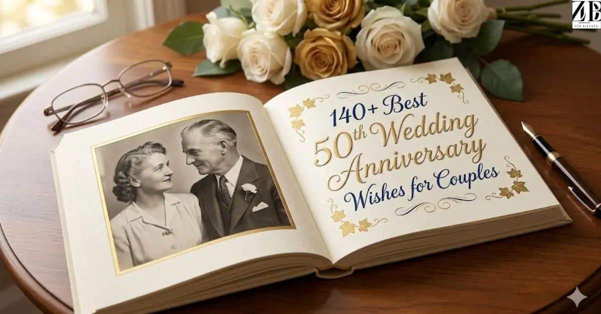 140+ Best 50th Wedding Anniversary Wishes for Couples
