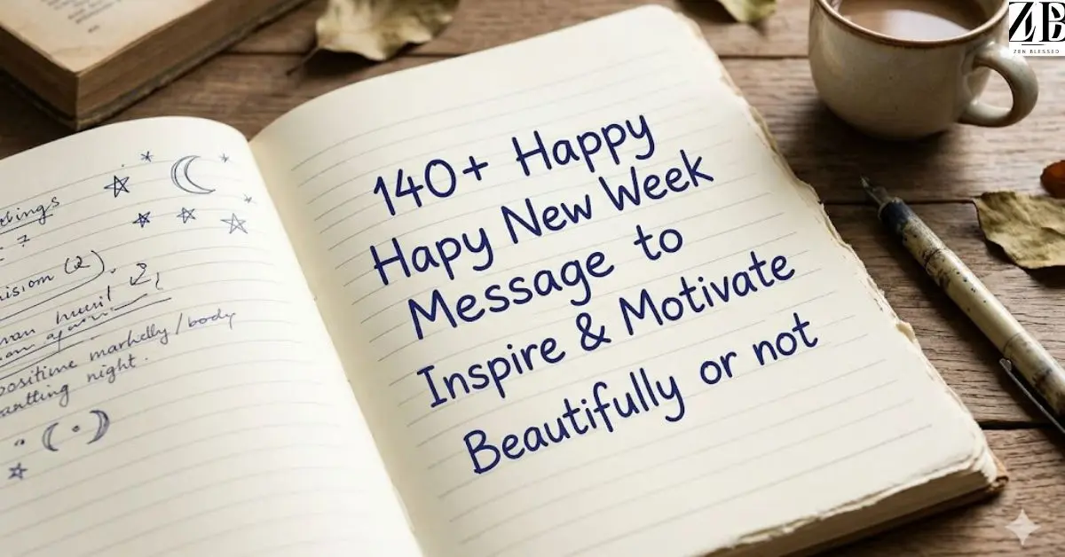 140+ Happy New Week Message to Inspire & Motivate