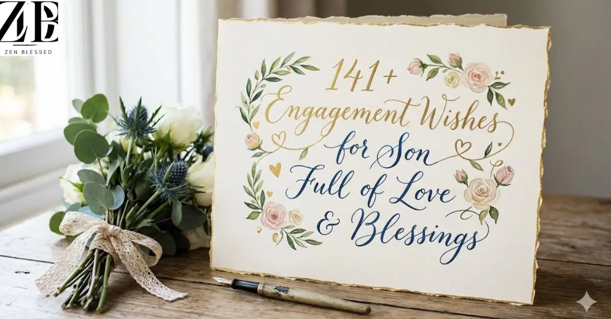 141+ Engagement Wishes for Son Full of Love & Blessings