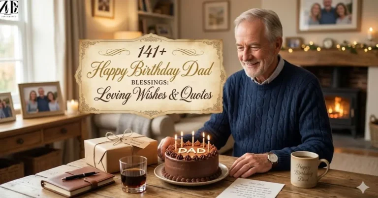 141+ Happy Birthday Dad Blessings Loving Wishes & Quotes