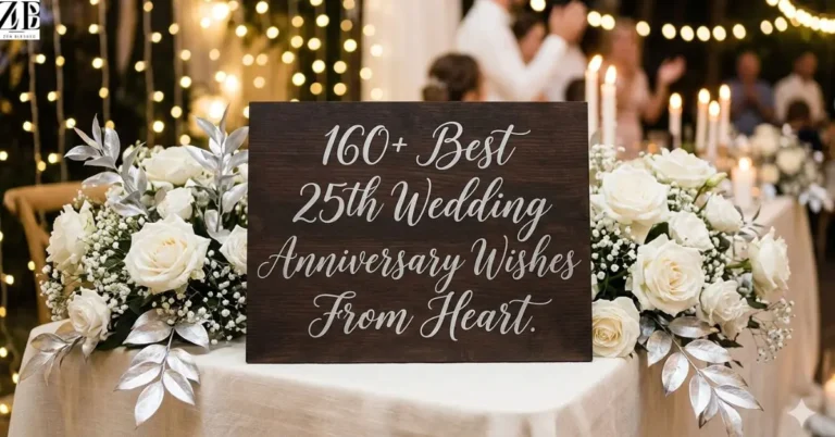 160+ Best 25th Wedding Anniversary Wishes From Heart