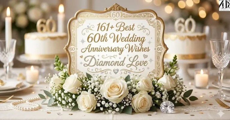 161+ Best 60th Wedding Anniversary Wishes Diamond Love