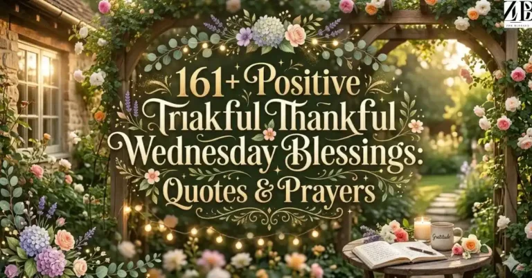 161+ Positive Thankful Wednesday Blessings: Quotes & Prayers