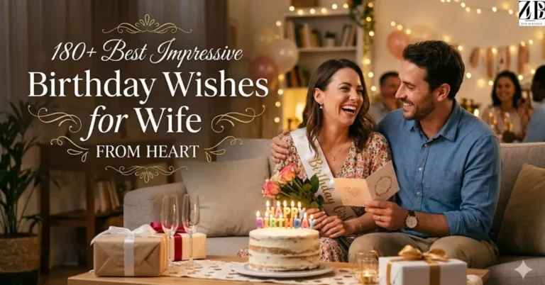 180+ Best Impressive Birthday Wishes for Wife From Heart