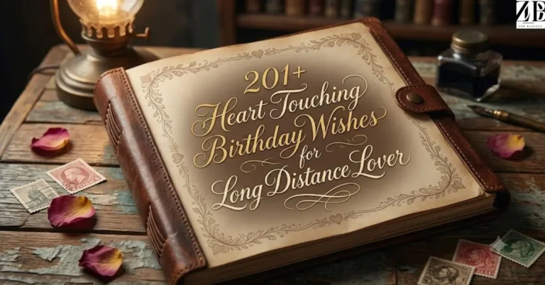 201+ Heart Touching Birthday Wishes for Long- Distance Lover