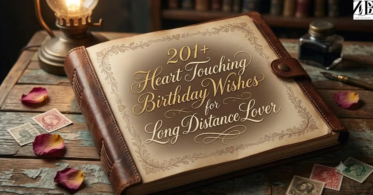 201+ Heart Touching Birthday Wishes for Long- Distance Lover