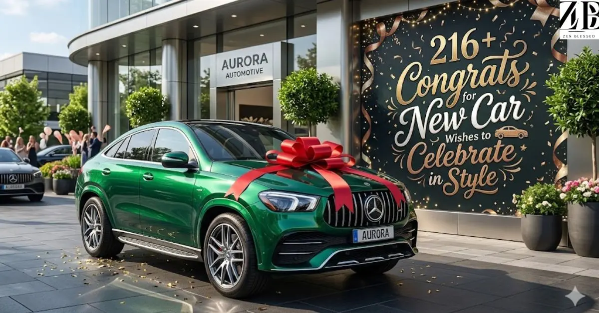216+ Congrats for New Car Wishes to Celebrate in Style