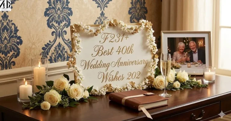 231+ Best Wedding 40th Anniversary Wishes 2026