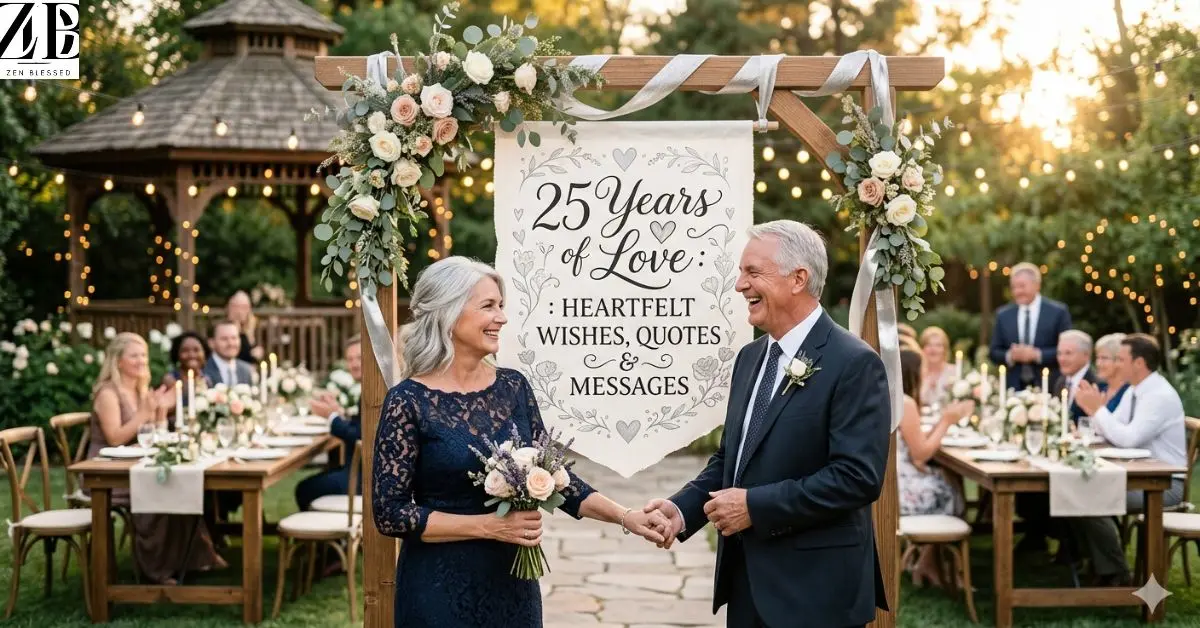 25 Years of Love: Heartfelt Wishes, Quotes & Messages