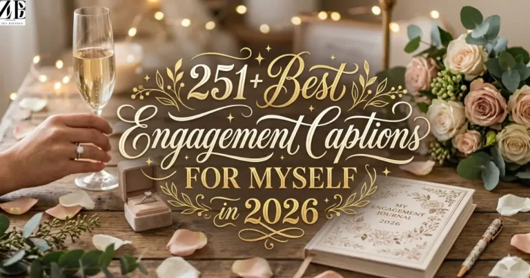 251+ Best Engagement Captions for Myself in 2026