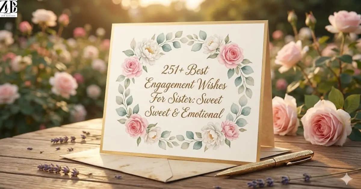 251+ Best Engagement Wishes For Sister Sweet & Emotional