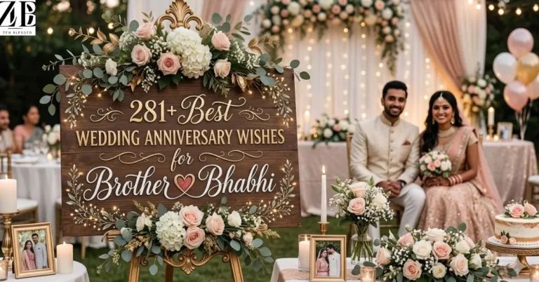 281+ Best Wedding Anniversary Wishes for Brother & Bhabhi