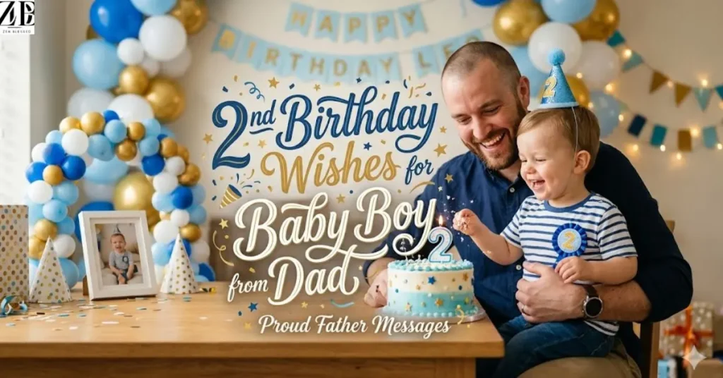 2nd-birthday-wishes-for-baby-boy-from-dad-proud-father-messages 2nd Birthday Wishes for Baby Boy from Dad Proud Father Messages