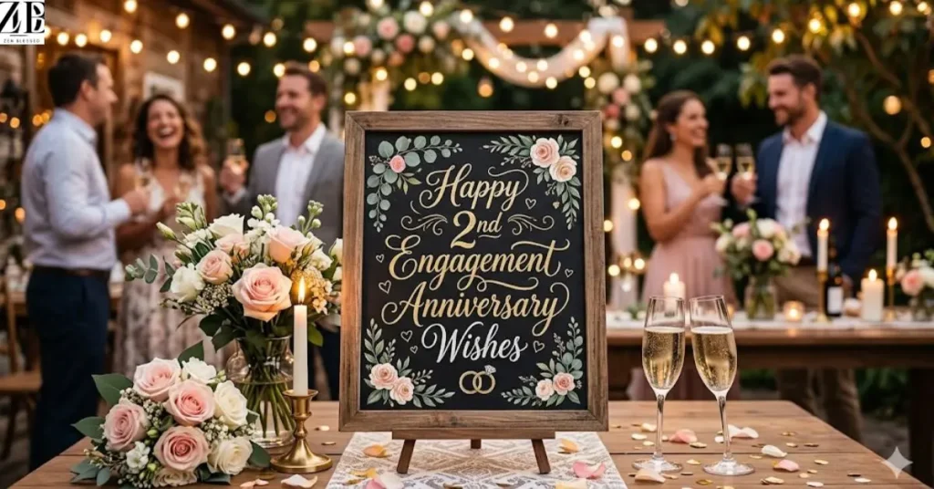 2nd Engagement Anniversary Wishes