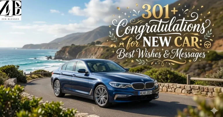 301+ Congratulations for New Car: Best Wishes & Messages