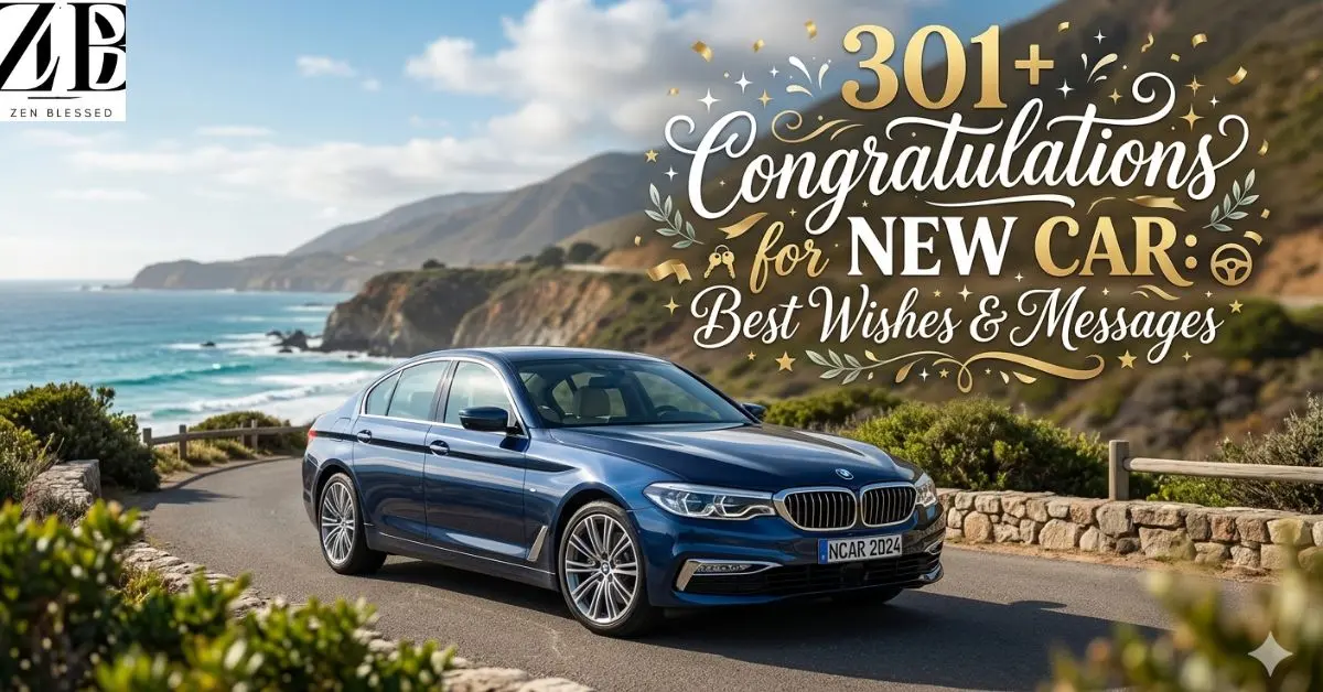 301+ Congratulations for New Car: Best Wishes & Messages