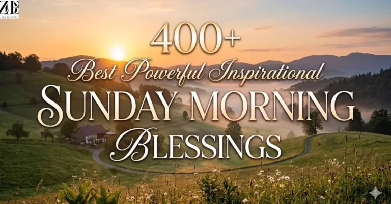 400+ Best Powerful Inspirational Sunday Morning Blessings
