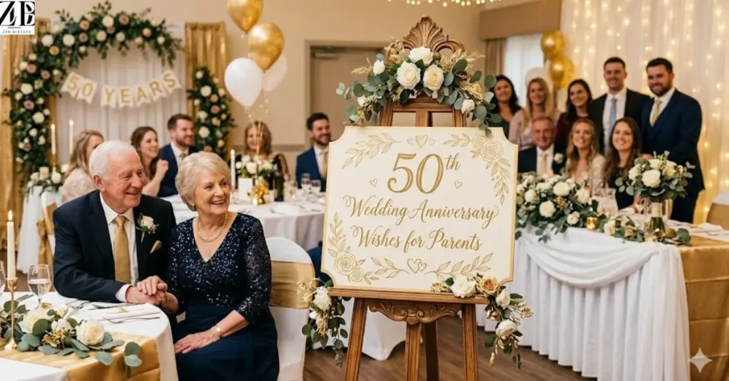50th Wedding Anniversary Wishes for Parents