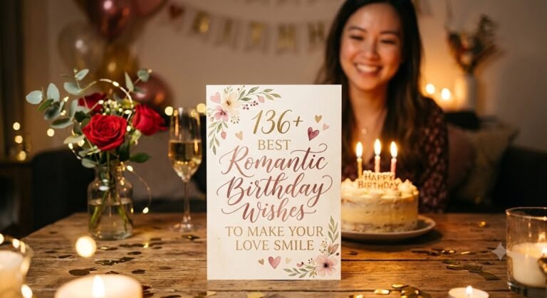 136+ Best Romantics Birthday Wishes to Make Your Love Smile