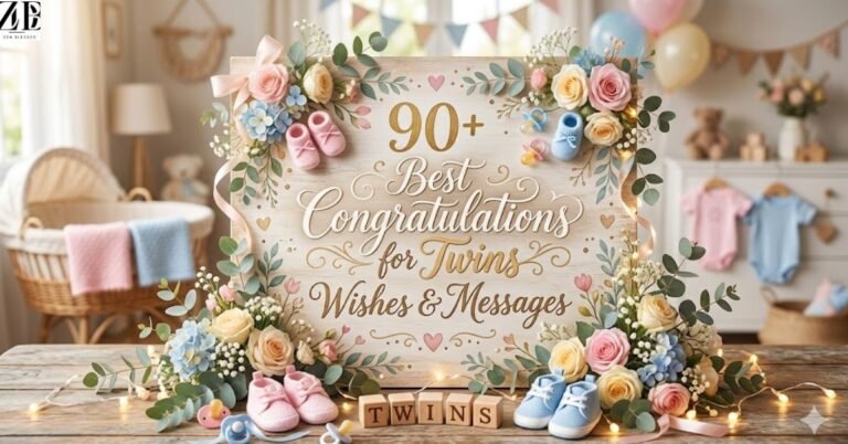 90+ Best Congratulations for Twins Wishes & Messages