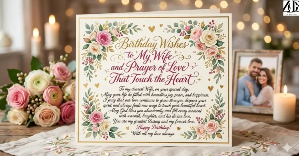 Birthday Wishes to My Wife and Prayer of Love That Touch the Heart Birthday Wishes to My Wife and Prayer of Love That Touch the Heart