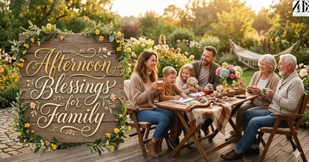 afternoon-blessings-for-family Afternoon Blessings for Family