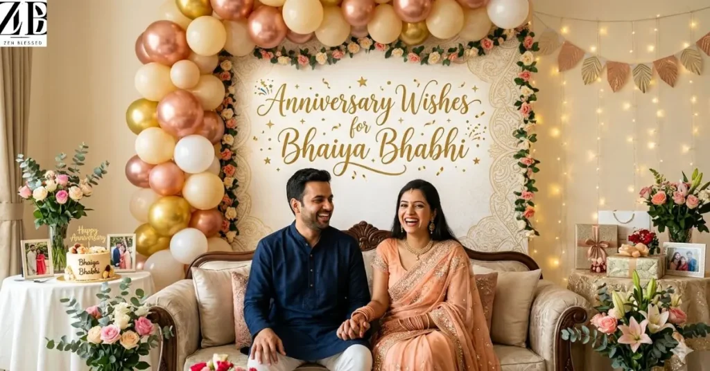 Anniversary Wishes for Bhaiya Bhabhi