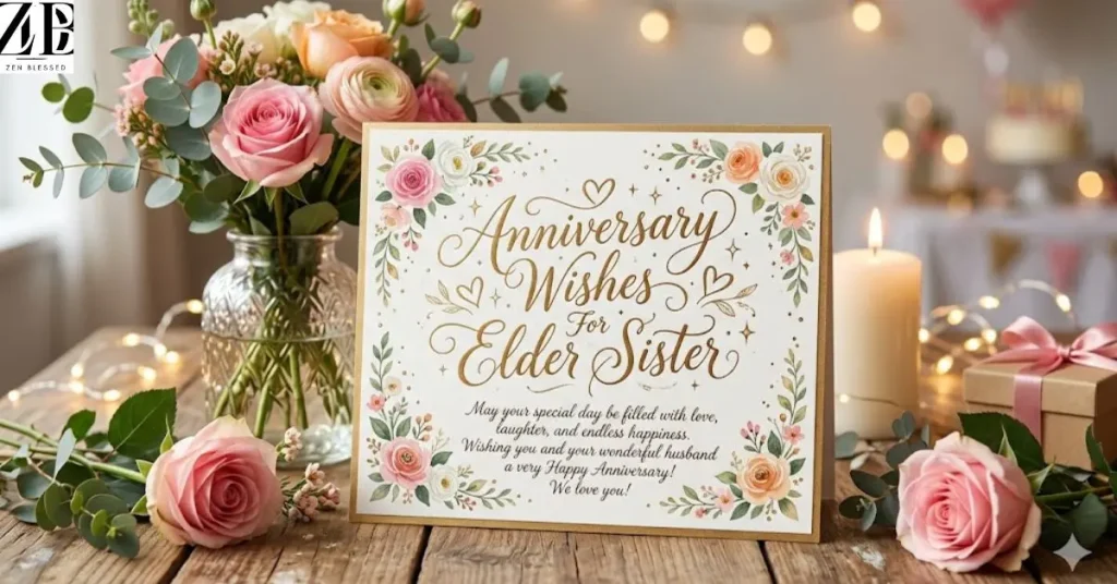 Anniversary Wishes For Elder Sister