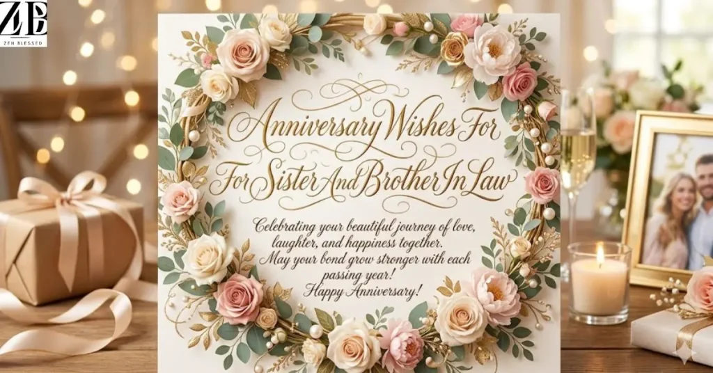 Anniversary Wishes For Sister And Brother In Law