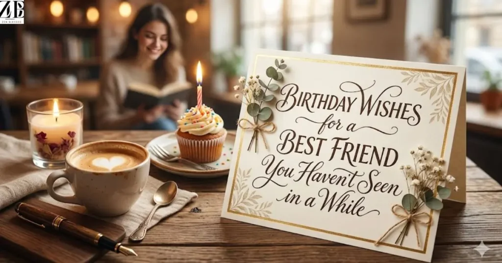 Birthday Wishes for a Best Friend You Haven't Seen in a While