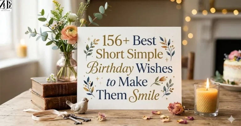 156+ Best Short Simple Birthday Wishes to Make Them Smile