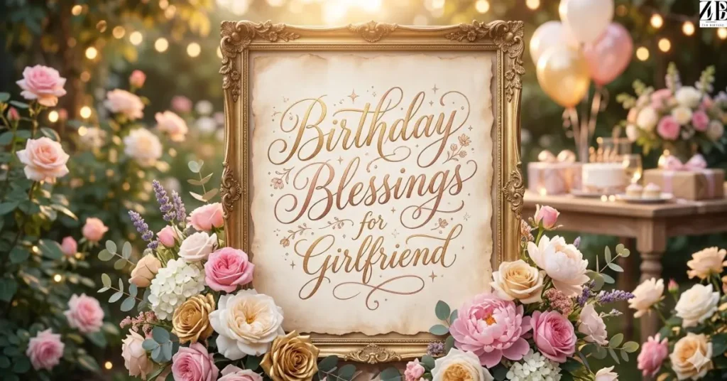 Birthday Blessings for Girlfriend