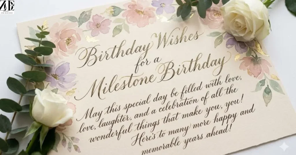 birthday-wishes-for-a-milestone-birthday Birthday Wishes for a Milestone Birthday