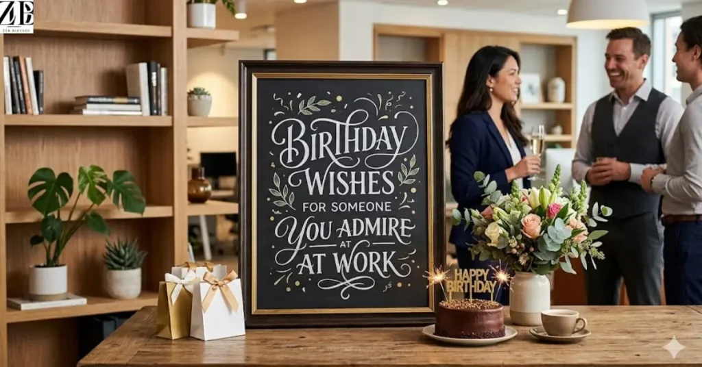 BIRTHDAY WISHES FOR SOMEONE YOU ADMIRE AT WORK 