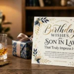 Birthday Wishes for Son in Law That Truly Impress Him