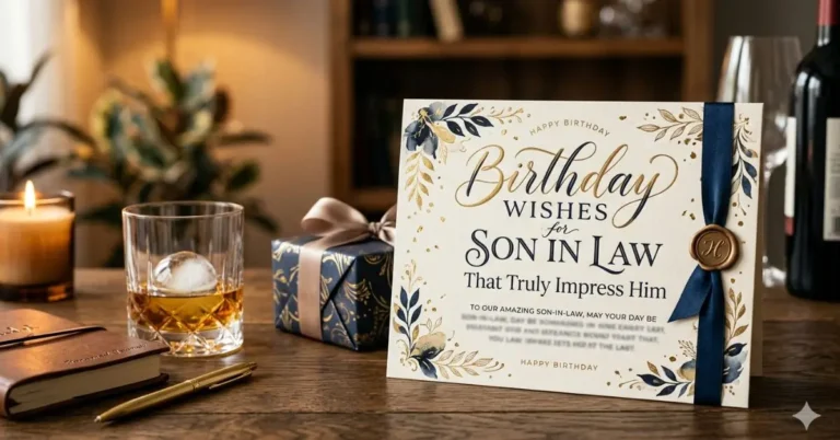 Birthday Wishes for Son in Law That Truly Impress Him