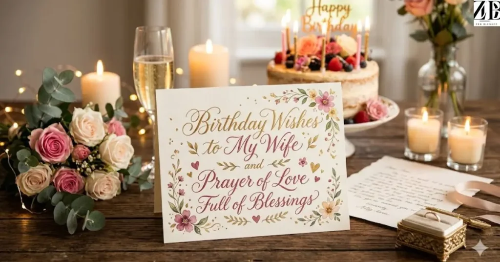 Birthday Wishes to My Wife and Prayer of Love Full of Blessings