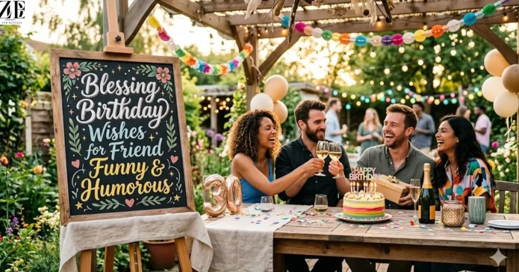 Blessing Birthday Wishes for Friend Funny & Humorous