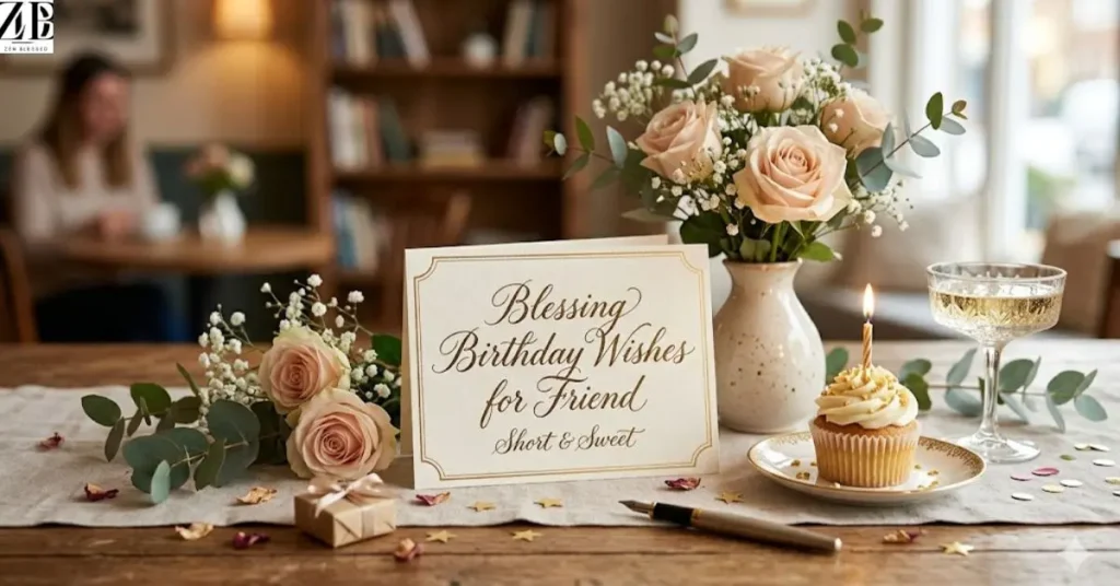 Blessing Birthday Wishes for Friend Short & Sweet