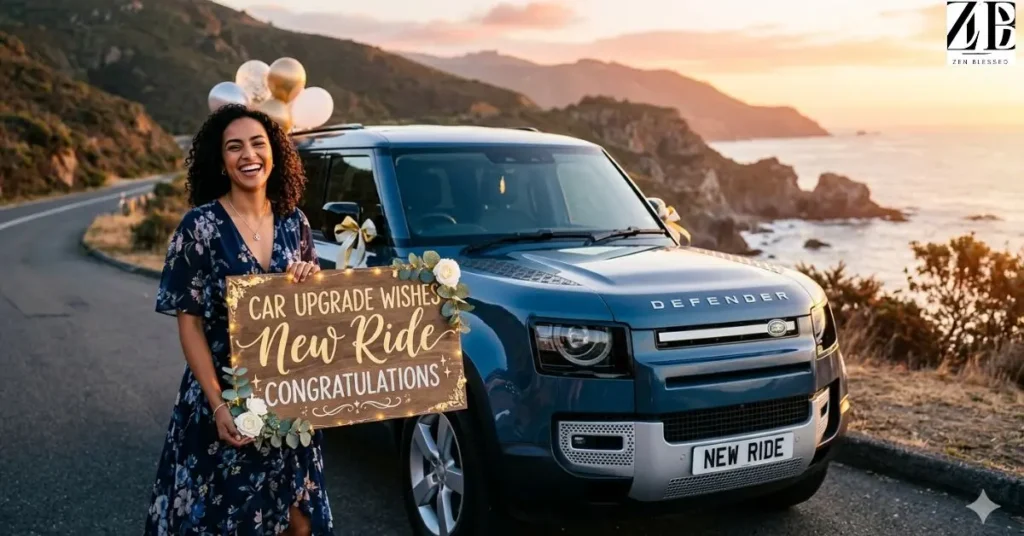 Car Upgrade Wishes New Ride Congratulations